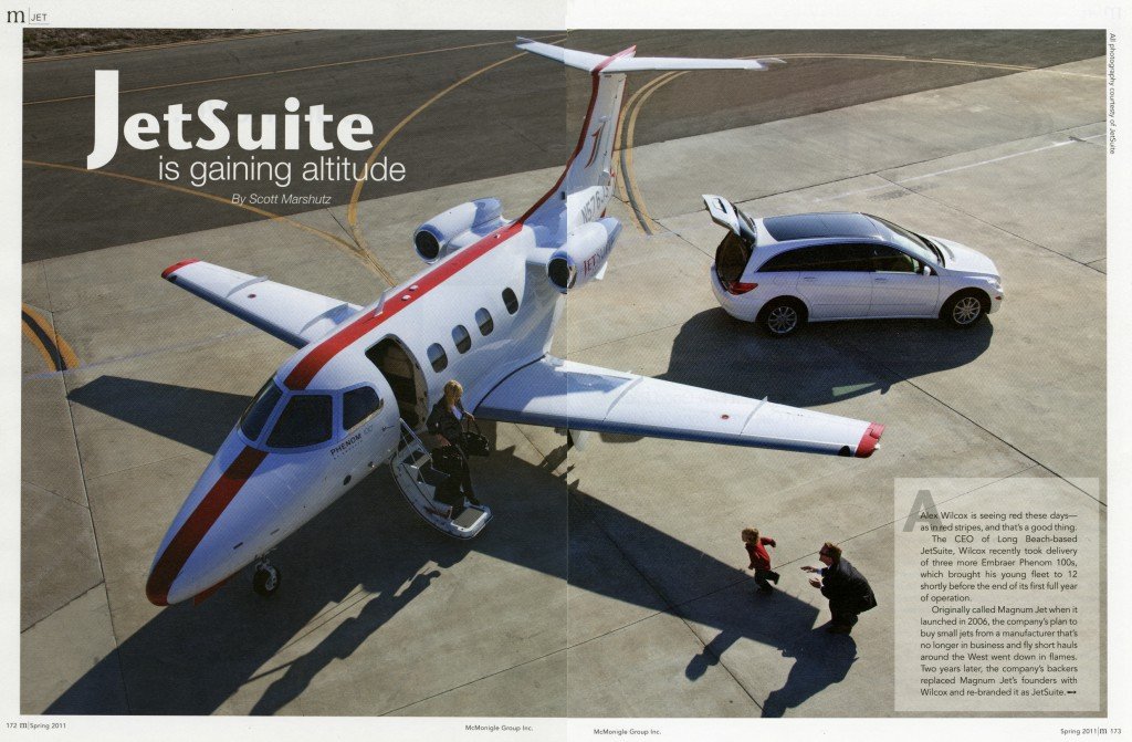 JetSuite is gaining altitude article by Scott Marshutz