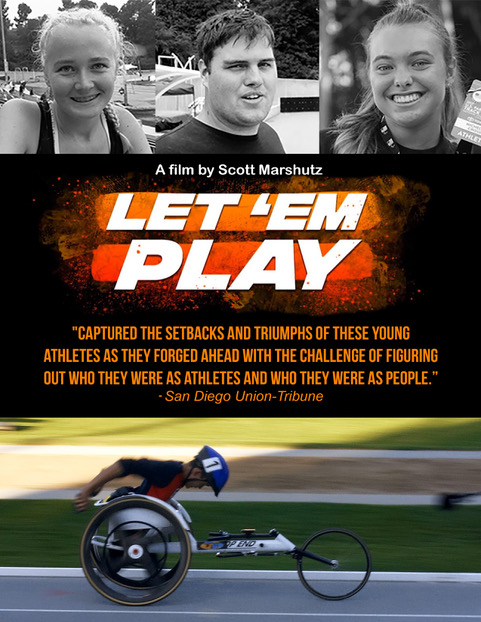 Let ’Em Play – Documentary Poster Let ’Em Play documentary poster featuring young athletes and a review excerpt.
